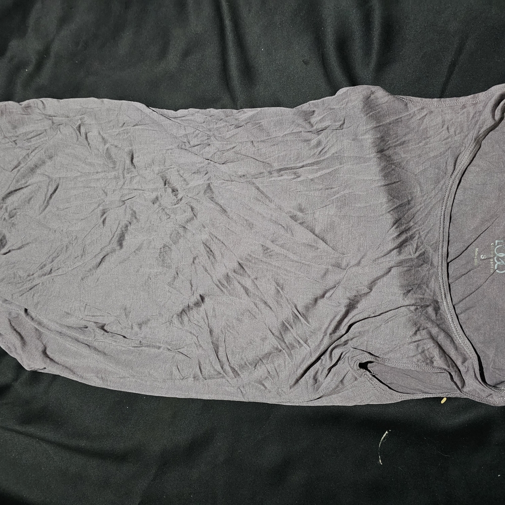 LOGO by Lori Goldstein Gray Top